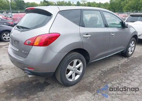 2009 Nissan Murano S z USA, uszkodzony, nr VIN JN8AZ18W39W204637
